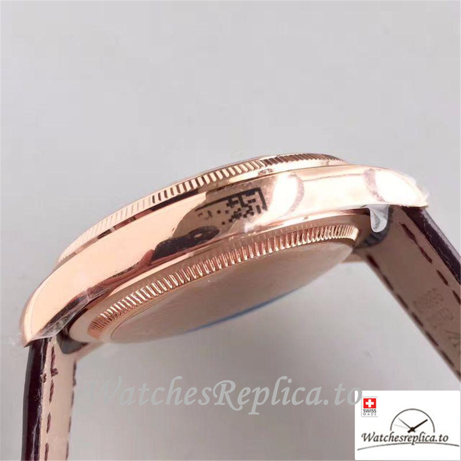 Swiss Rolex Cellini Replica 50505 Black Dial 39MM - WatchesReplica.is