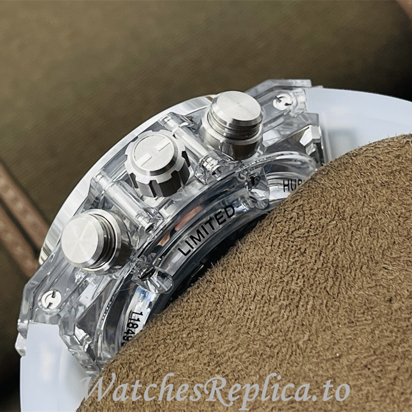 Hublot Replica 411.JX.4802.RT Rubber strap 45MM - WatchesReplica.is