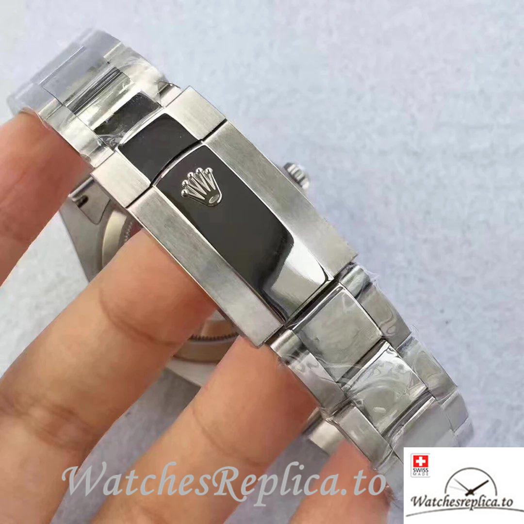 Swiss Rolex Datejust Replica 116300 Stainless steel strap 41MM - WatchesReplica.is