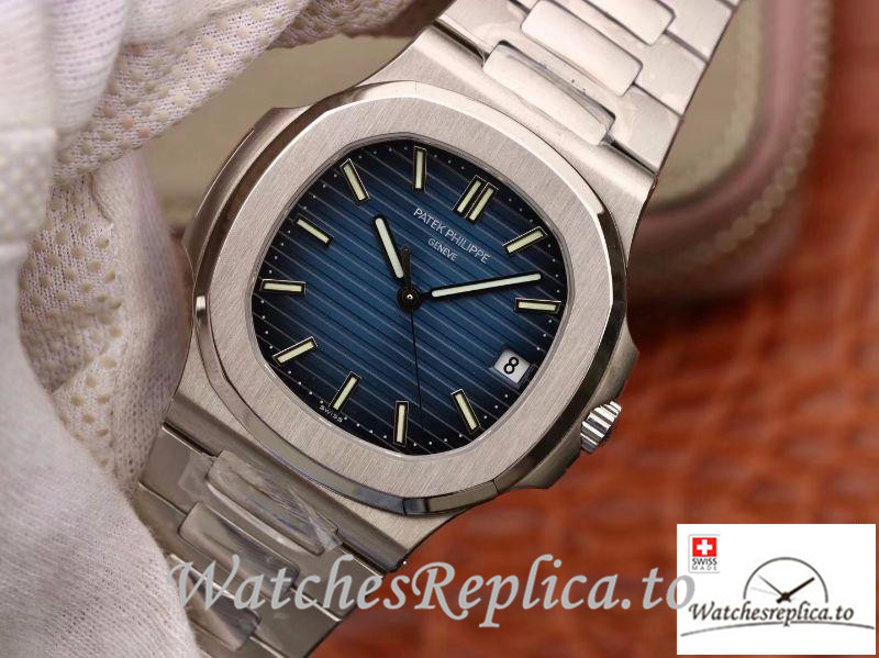 Swiss Patek Philippe Nautilus Replica 5711 006 Stick Markers 40MM - WatchesReplica.is