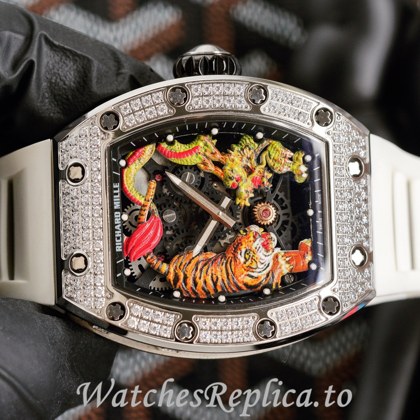 Richard Mille Replica RM51-01 Rubber strap 50MM - WatchesReplica.is