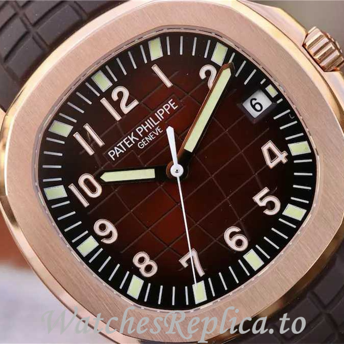Patek Philippe Replica Aquanaut Rubber strap 42MM - WatchesReplica.is