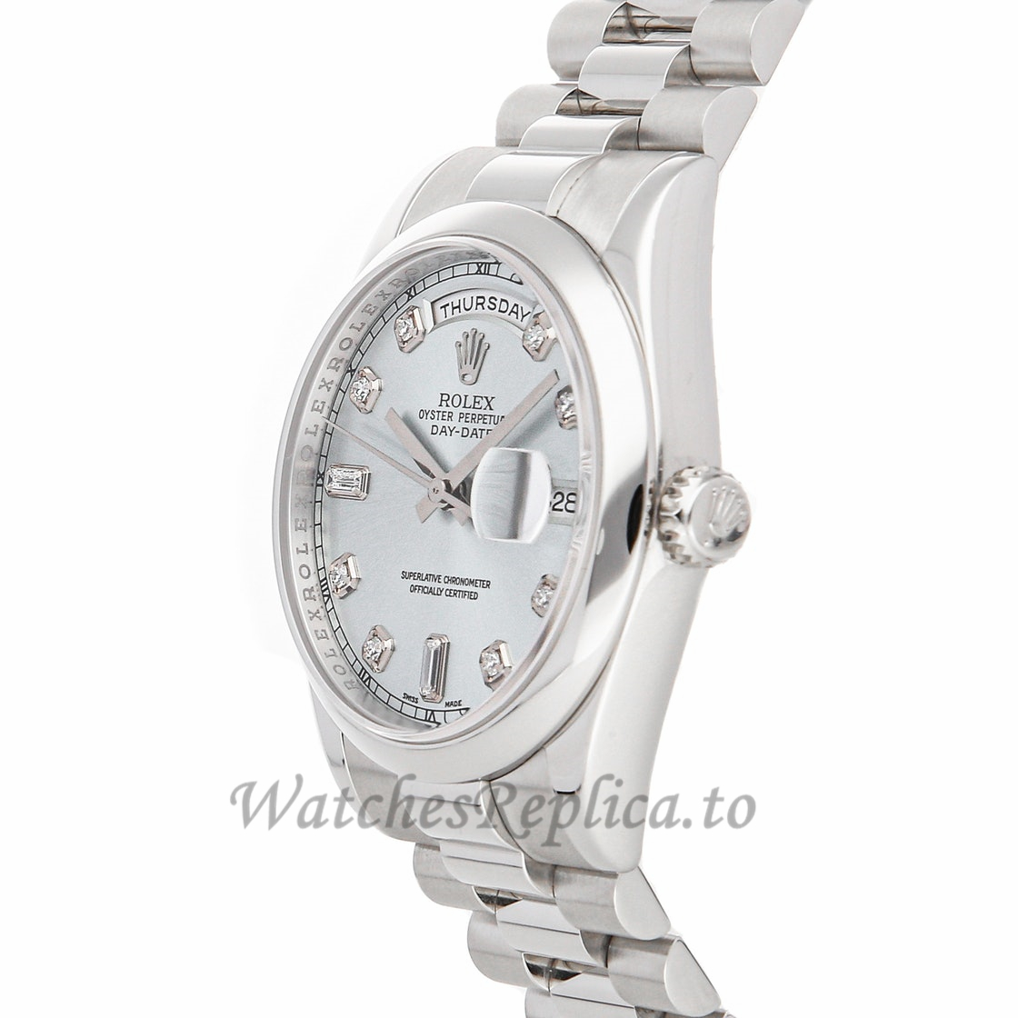 Rolex Replica Day-Date 36mm 118206 - WatchesReplica.is