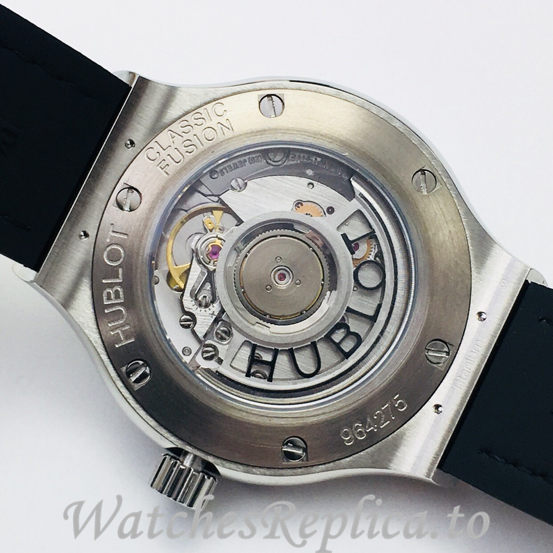Hublot Replica Classic-Fusion-Series Leather strap 38MM - WatchesReplica.is