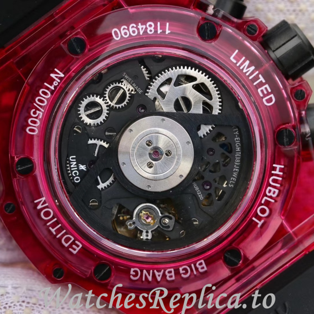 Hublot Replica 411.JX.4802.RT Rubber strap 45MM - WatchesReplica.is