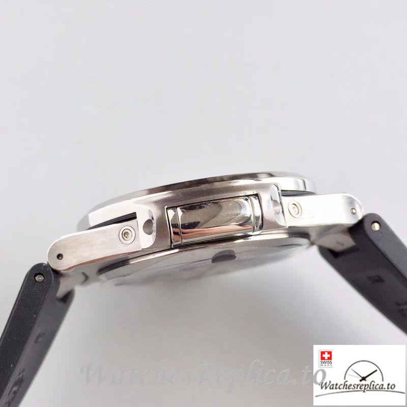Swiss Patek Philippe Nautilus Annual Calendar Moonphas Replica 5726A Black Strap 40.5MM - WatchesReplica.is