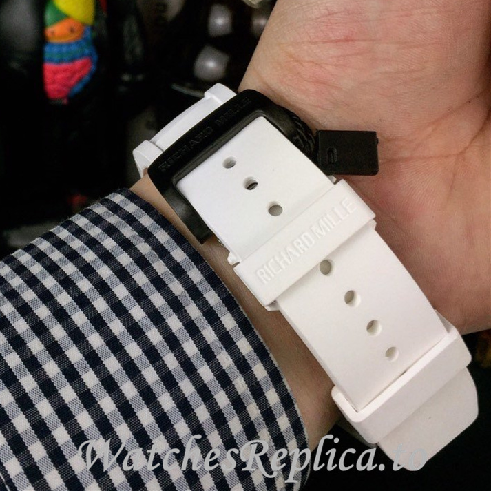 Richard Mille Replica RM35-02 Rubber strap 50MM - WatchesReplica.is