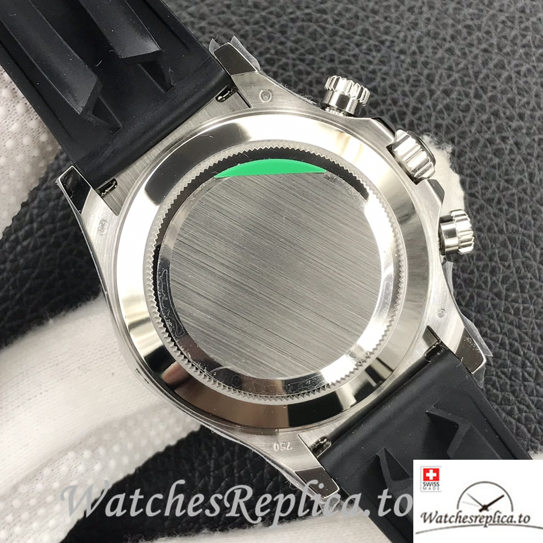 Swiss Rolex Daytona Replica 116520 Rubber strap 40MM - WatchesReplica.is
