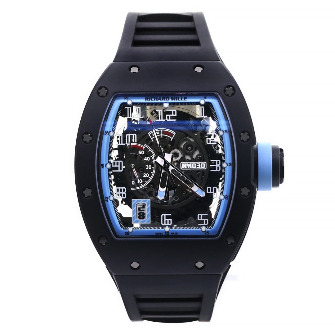 Richard Mille Replica RM030 Rubber strap 50MM - WatchesReplica.is