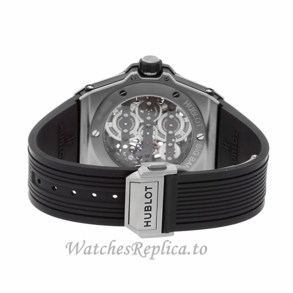 Hublot Replica Big Bang Meca 10 Microblasted Titanium 45MM Watch 414.NI.1123.RX - WatchesReplica.is