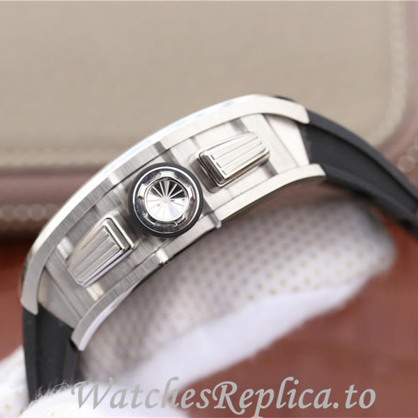 Richard Mille Replica RM011 Rubber strap 50MM - WatchesReplica.is