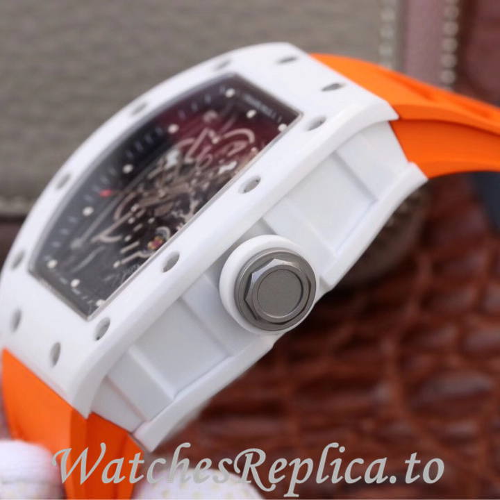 Richard Mille Replica RM055 Rubber strap 50MM - WatchesReplica.is