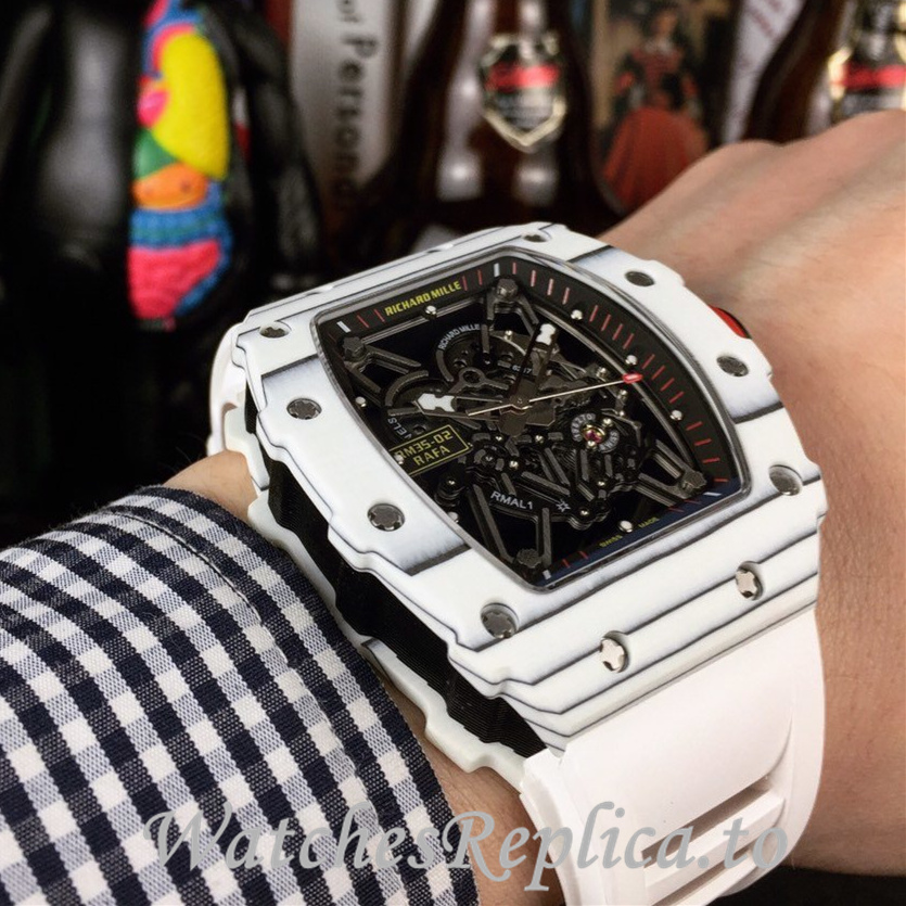 Richard Mille Replica RM35-02 Rubber strap 50MM - WatchesReplica.is