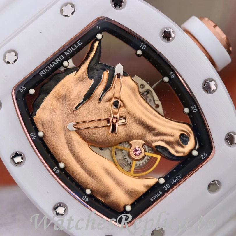 Richard Mille Replica RM52-02 Rubber strap 50MM - WatchesReplica.is
