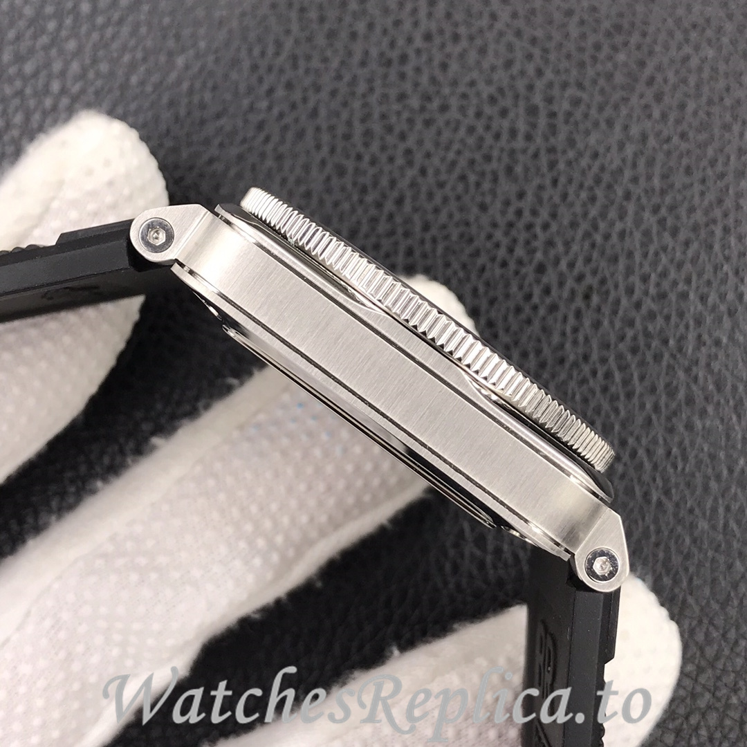 Bell Ross Replica BR 03 BR0392-D-G-BR/SCA Rubber strap 42MM - WatchesReplica.is
