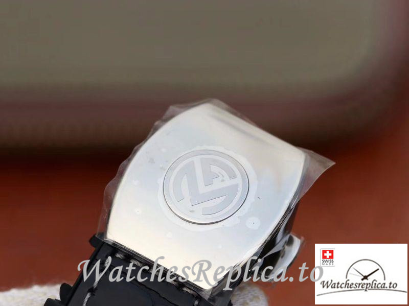 Swiss Franck Muller Vanguard Replica V45-04 Black Strap 45MM - WatchesReplica.is