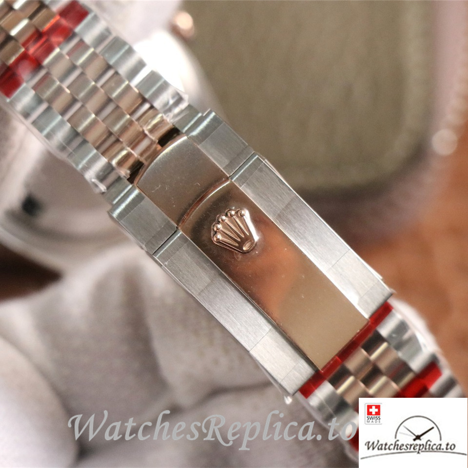 Swiss Rolex Datejust Replica 126233 Stainless steel strap 36MM - WatchesReplica.is