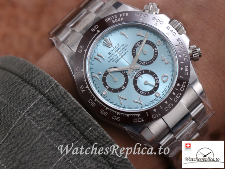 Swiss Replica Rolex Daytona 116506 Dubai Limited Edition Ice Landi 40MM - WatchesReplica.is