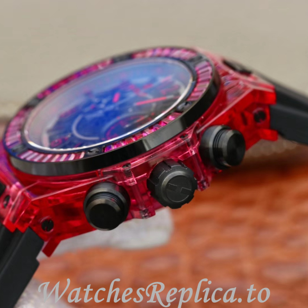 Hublot Replica 411.JX.4802.RT Rubber strap 45MM - WatchesReplica.is