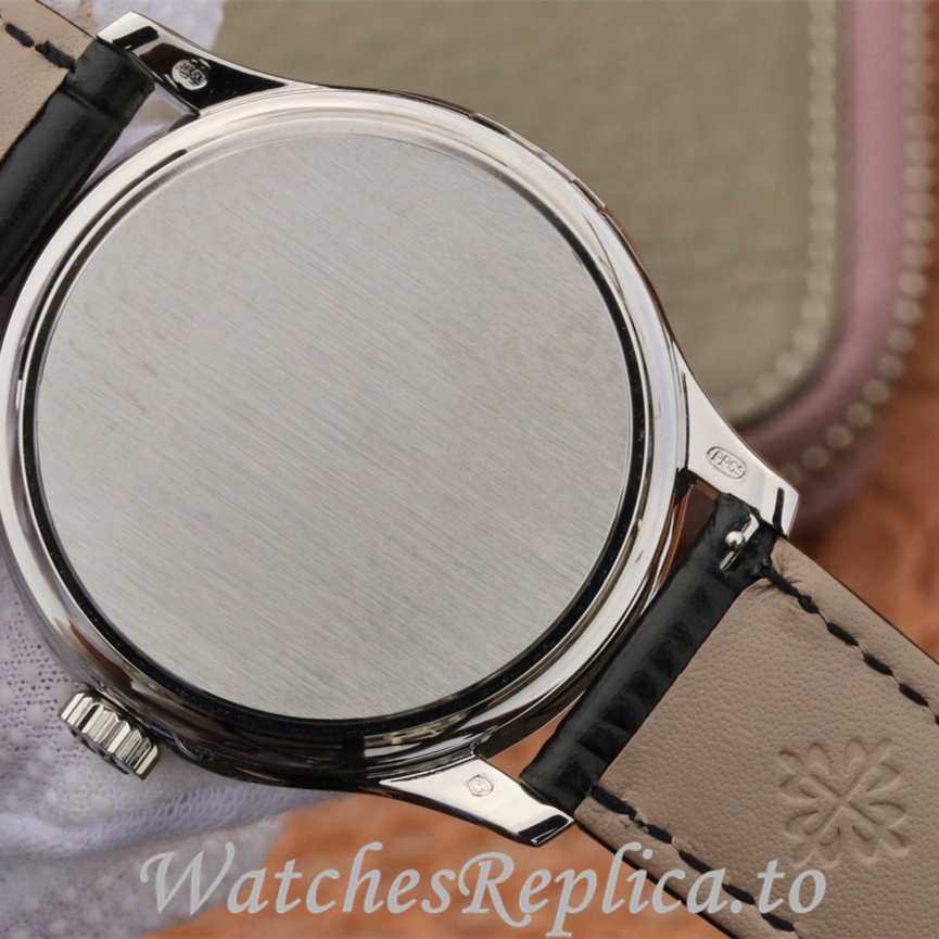 Patek Philippe Replica Calatrava 5227 Leather strap 39MM - WatchesReplica.is
