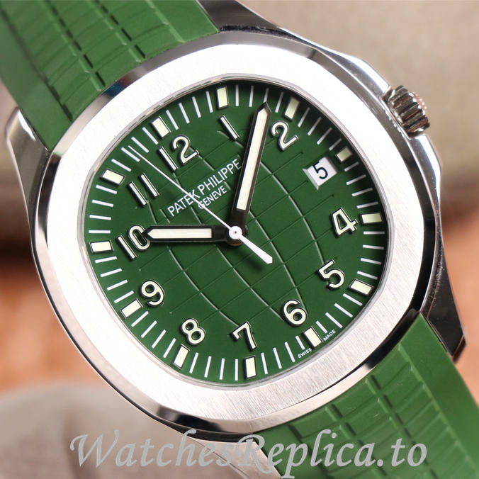 Patek Philippe Replica Aquanaut Rubber strap 40MM - WatchesReplica.is
