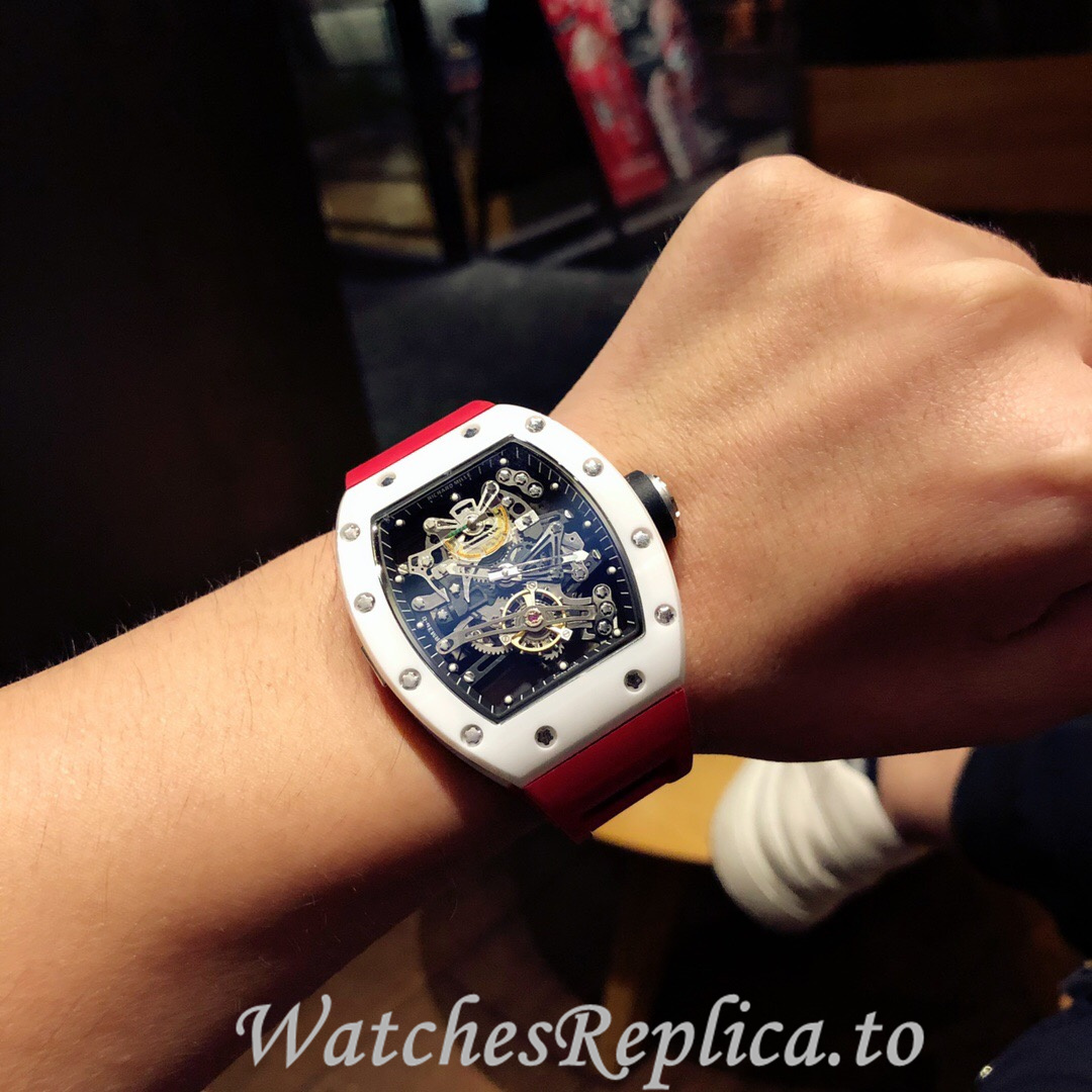Richard Mille Replica RM38-01 Rubber strap 48MM - WatchesReplica.is