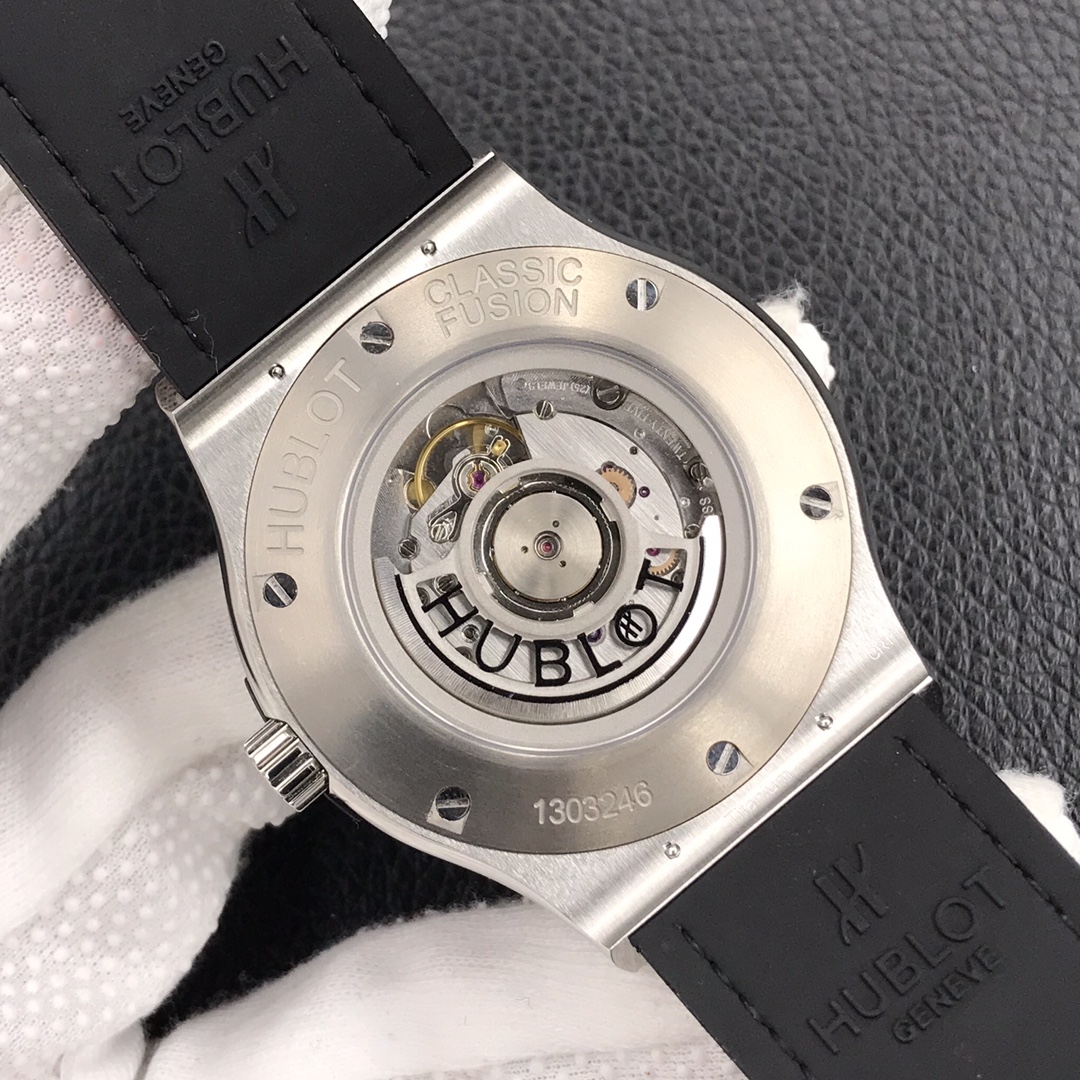 Hublot Replica Classic Fusion Series Leather strap 45MM - WatchesReplica.is