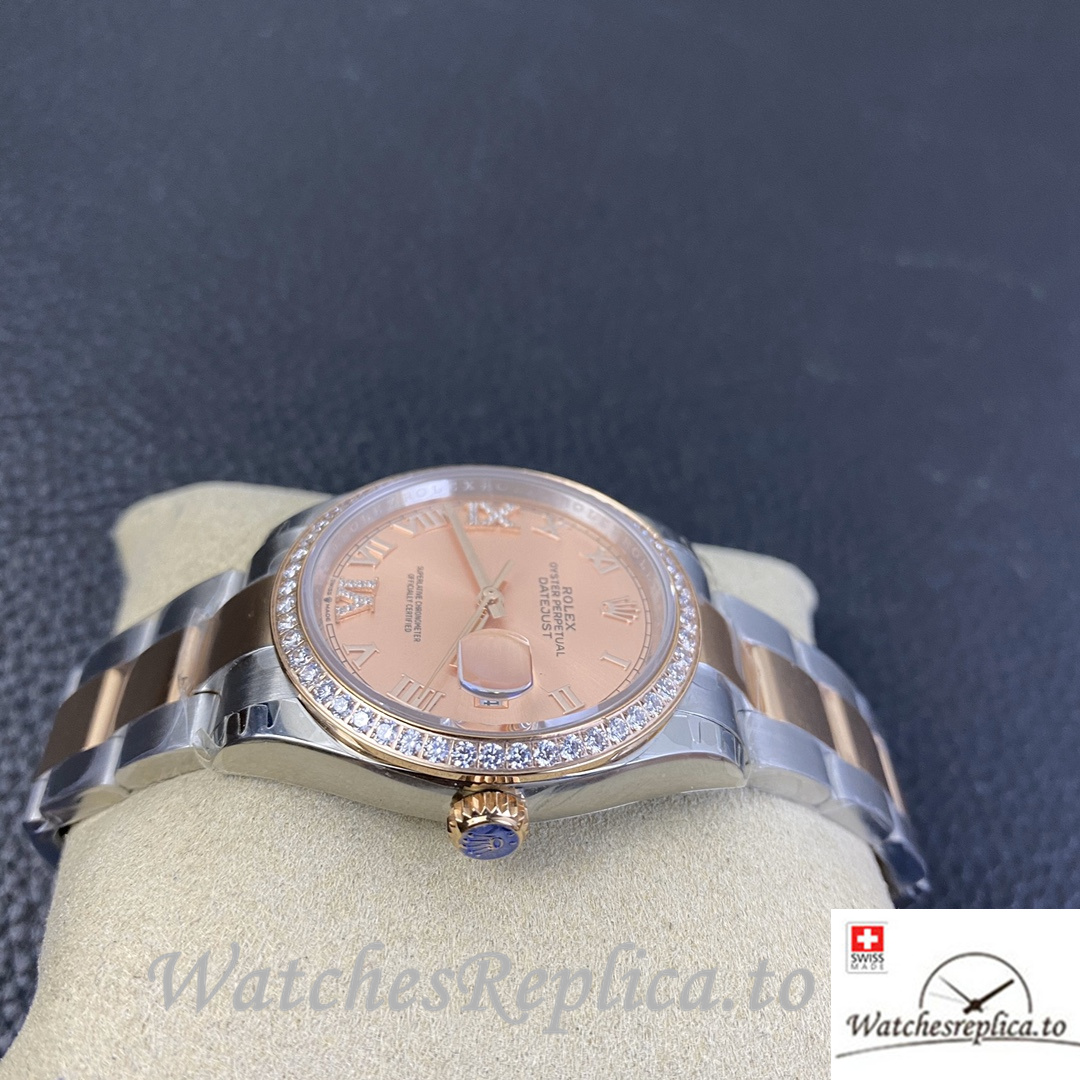 Swiss Rolex Datejust Replica 126233 Stainless steel strap 36MM - WatchesReplica.is
