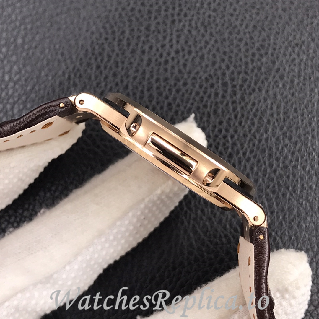 Patek Philippe Replica Nautilus 5711 Leather strap 40MM - WatchesReplica.is