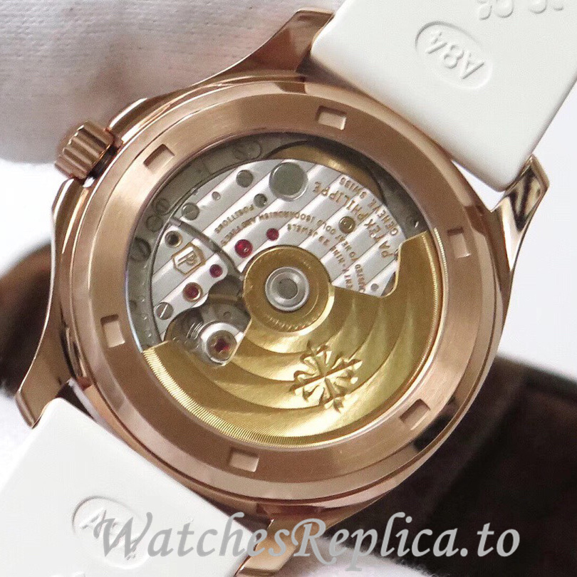 Patek Philippe Replica Aquanaut Rubber strap 35.6MM - WatchesReplica.is