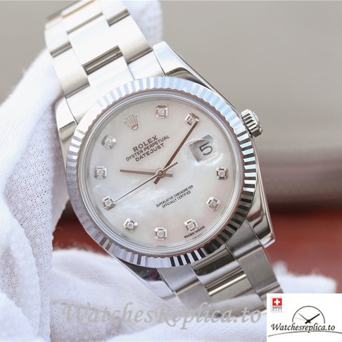 Swiss Rolex Datejust 126334-0020 Stainless steel strap 41MM - WatchesReplica.is