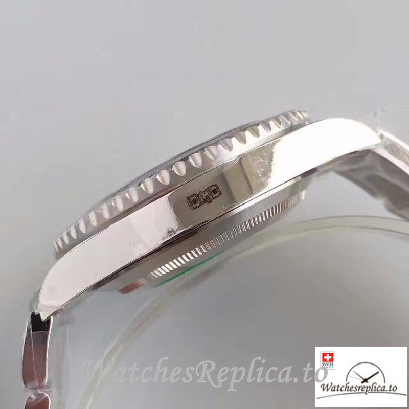 Swiss Rolex Submariner Date Replica 116619LB Silver Strap 40MM - WatchesReplica.is