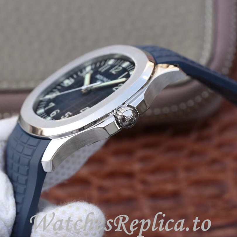 Patek Philippe Replica Aquanaut Rubber strap 40MM - WatchesReplica.is