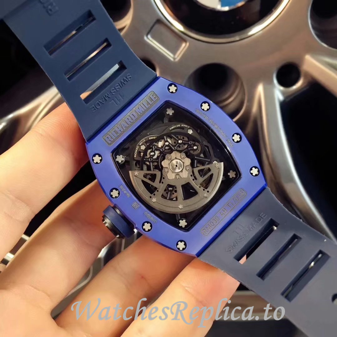 Richard Mille Replica RM030 Rubber strap 50MM - WatchesReplica.is