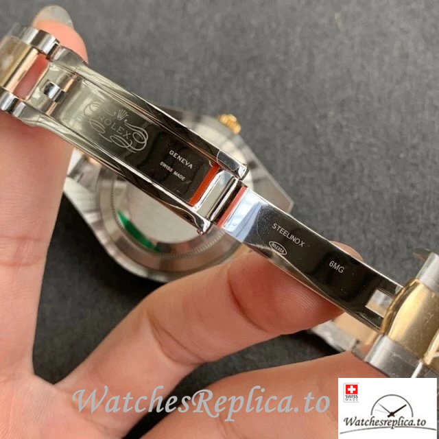 Swiss Rolex Datejust Replica 126333-0001 Stainless steel strap 41MM - WatchesReplica.is