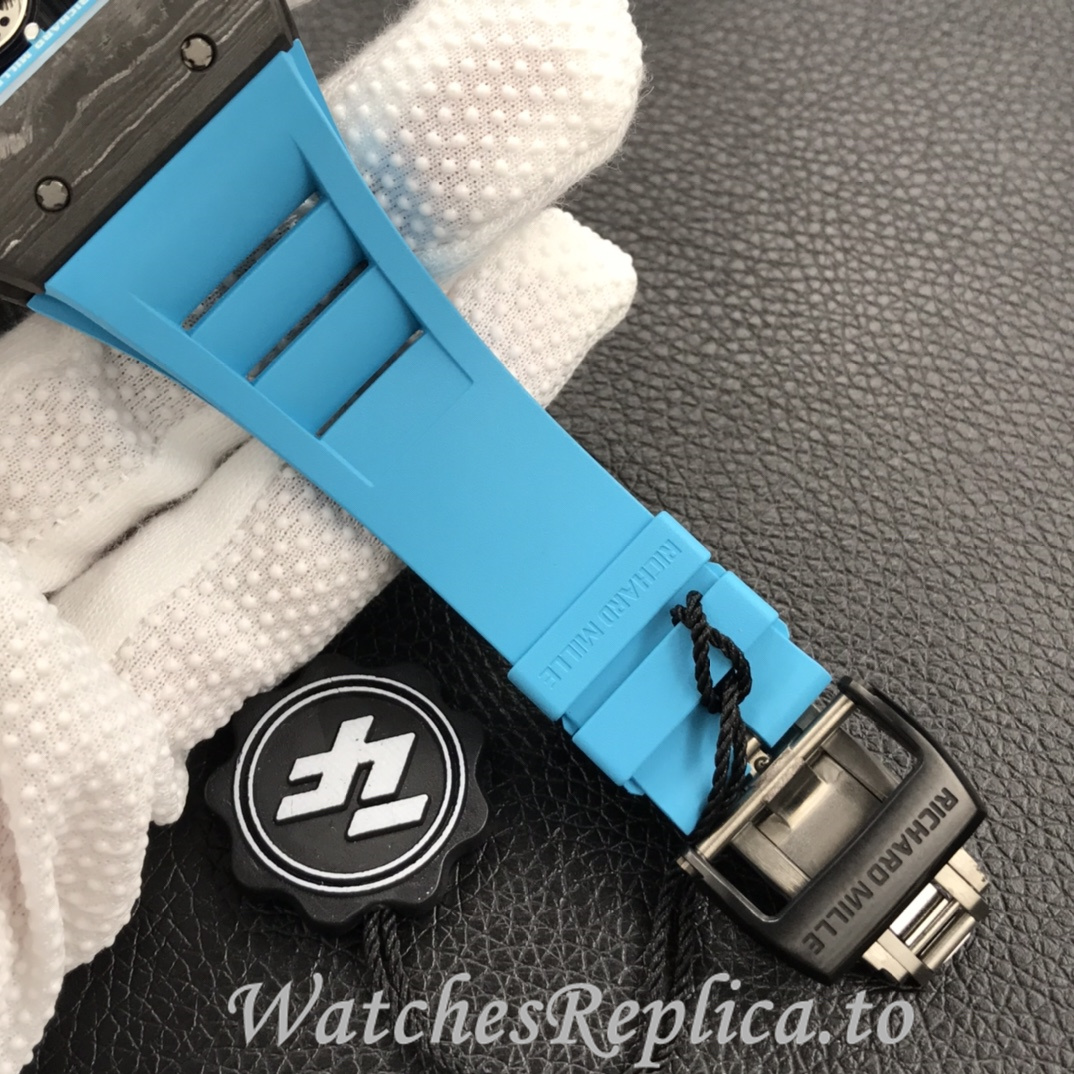 Richard Mille Replica RM055 Rubber strap 50MM - WatchesReplica.is