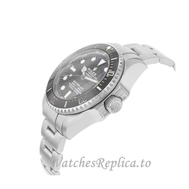 Replica Rolex Sea-Dweller 116660 44MM Stainless steel strap Mens Watch - WatchesReplica.is