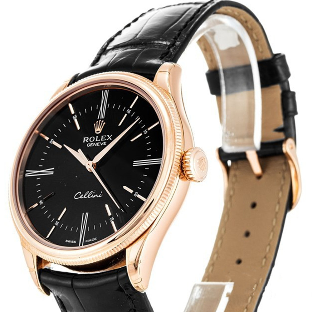 Replica Rolex Cellini 50505bkbk 39MM - WatchesReplica.is