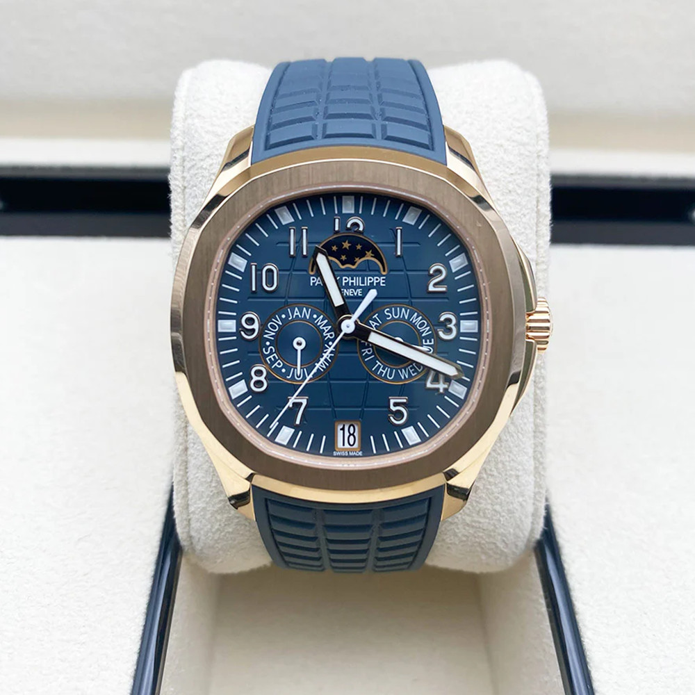Patek Philippe Aquanaut 5261R-001 Blue Gray 40mm - WatchesReplica.is