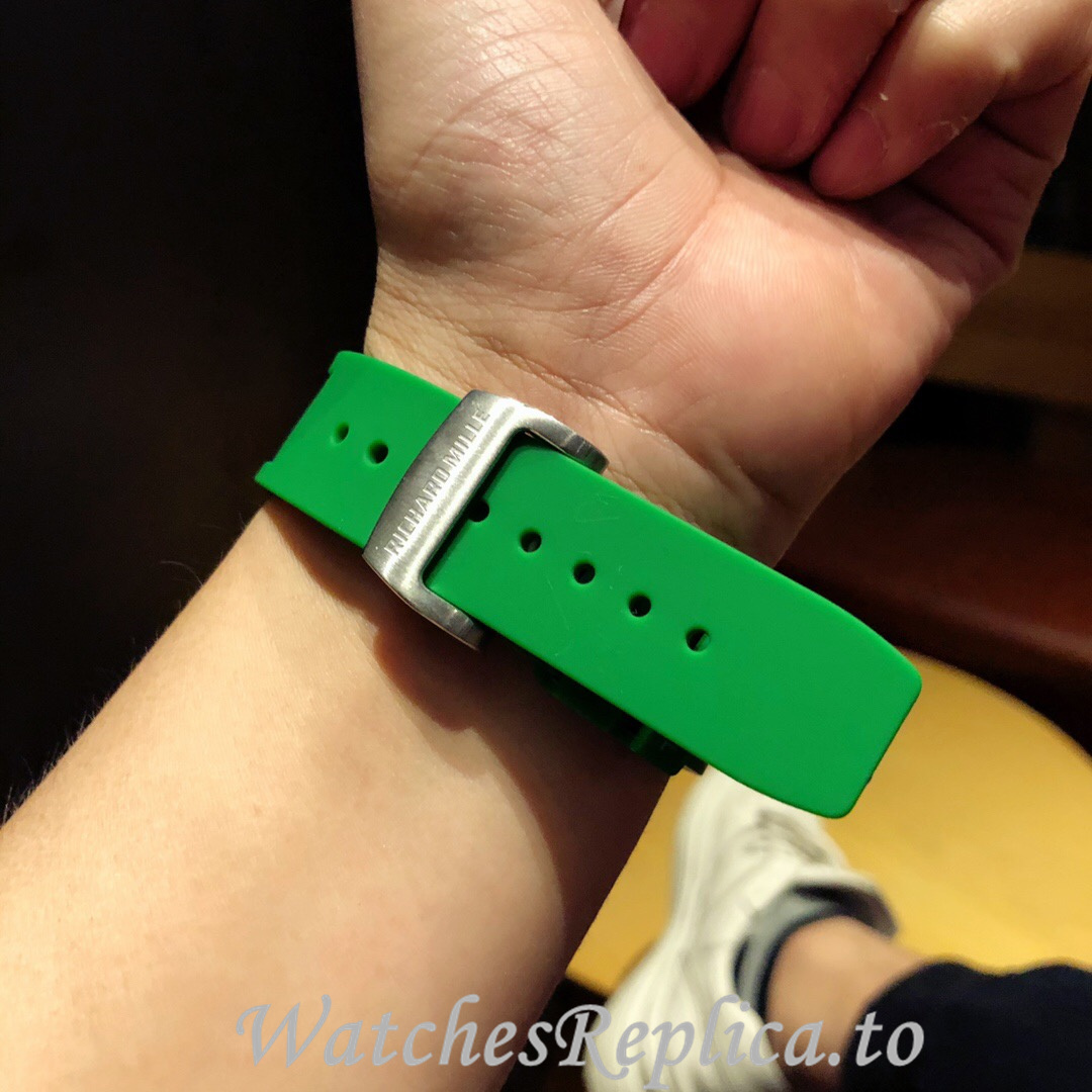 Richard Mille Replica RM38-01 Rubber strap 48MM - WatchesReplica.is