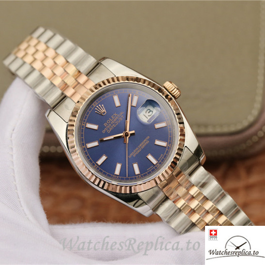 Swiss Rolex Datejust Replica 116231 Stainless steel strap 36MM - WatchesReplica.is