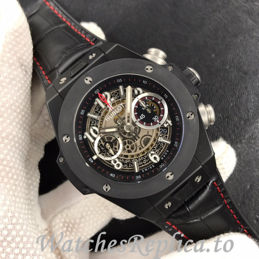 Hublot Replica 411.NM.1170.RX Rubber strap 45MM - WatchesReplica.is