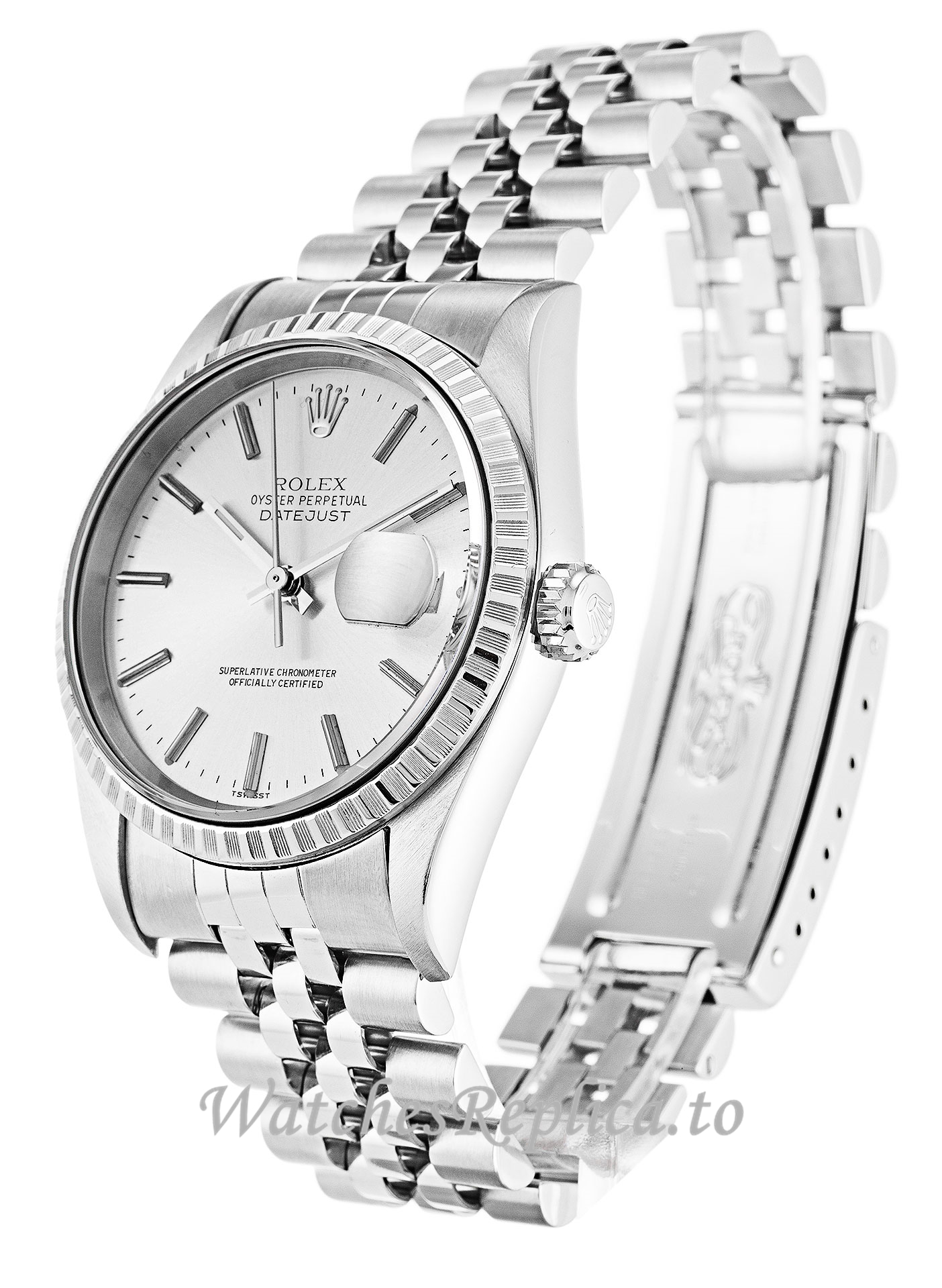 Rolex Datejust Silver Dial 16220 - WatchesReplica.is