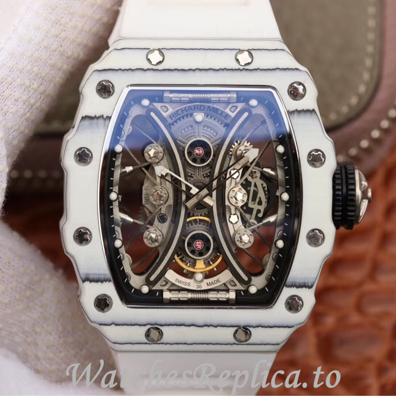 Richard Mille Replica RM53-01 Rubber strap 50MM - WatchesReplica.is