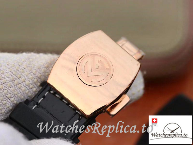 Swiss Franck Muller Vanguard Replica V45-02 Black Strap 45MM - WatchesReplica.is