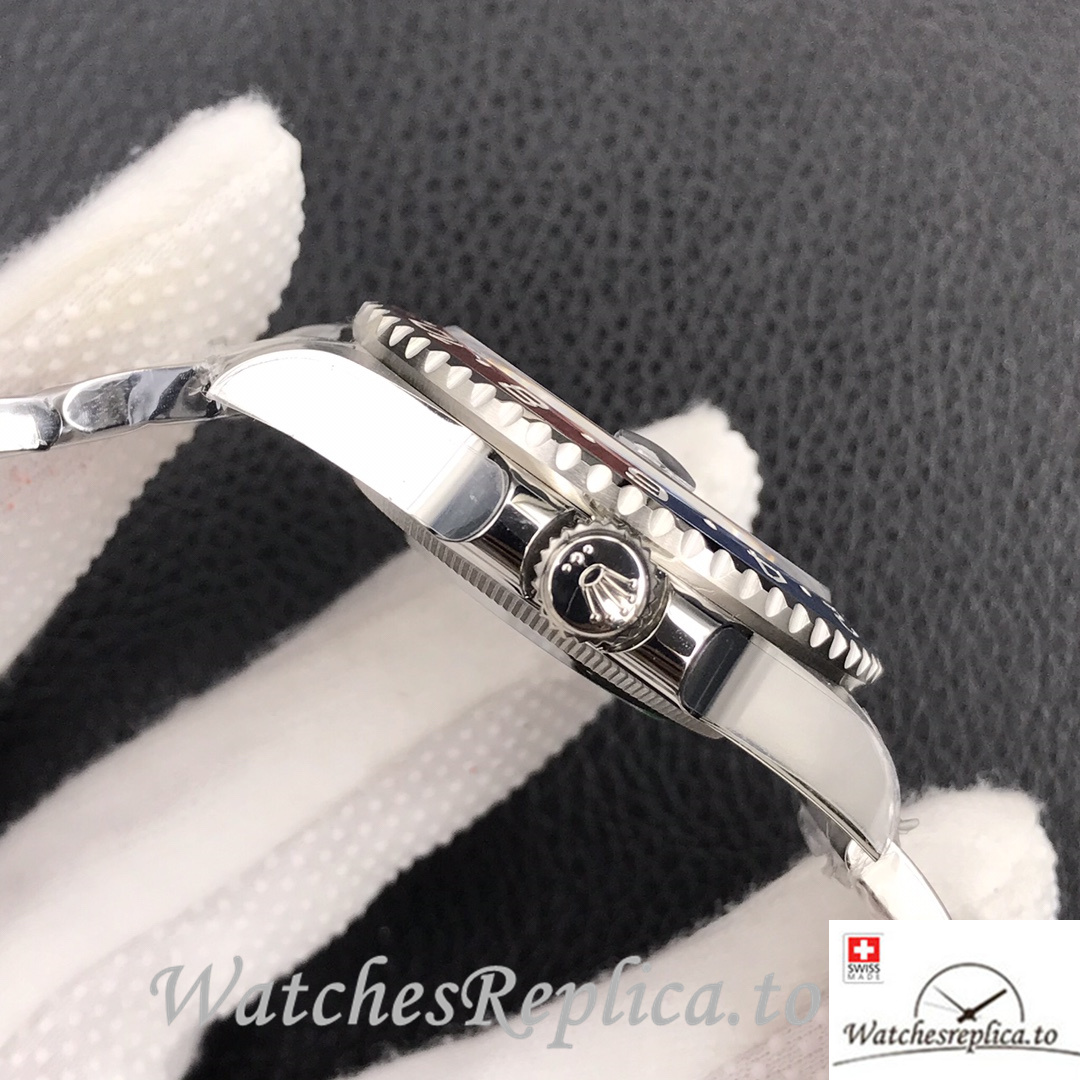 Swiss Rolex GMT-Master 126710 Replica Stainless steel strap 40MM - WatchesReplica.is