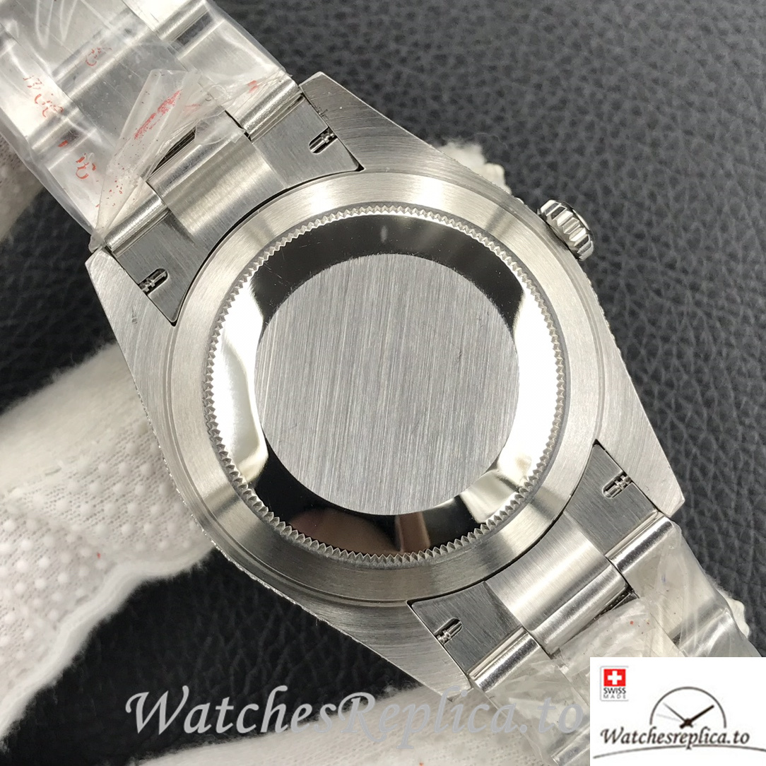 Swiss Rolex Datejust Replica Stainless steel strap 41MM - WatchesReplica.is