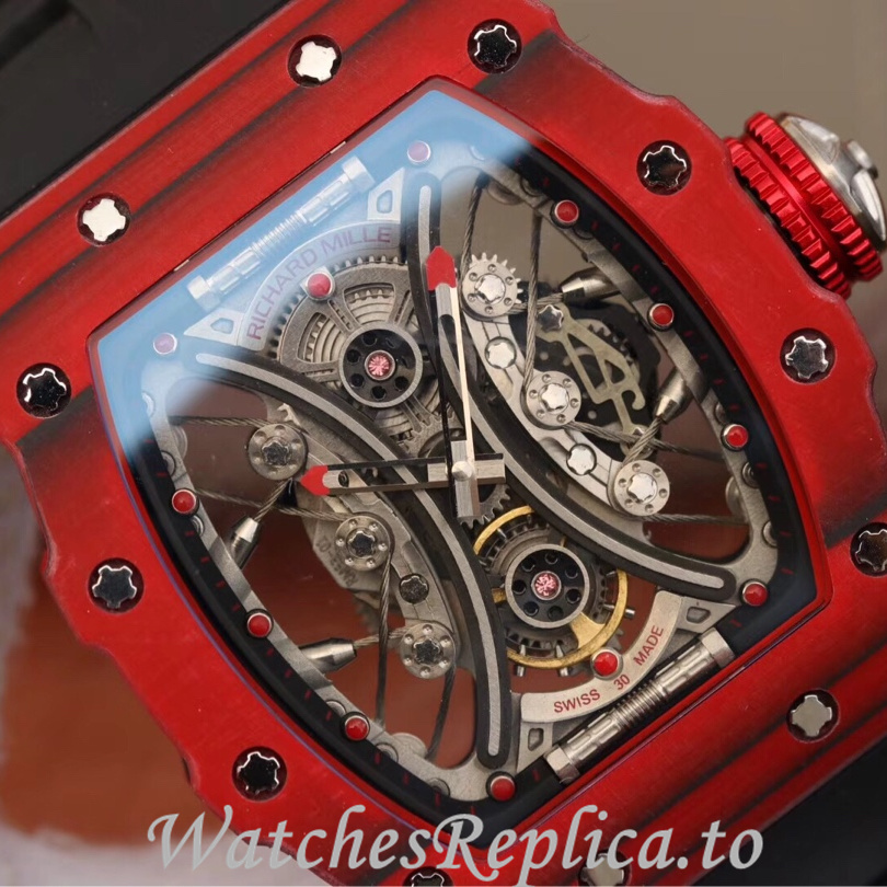 Richard Mille Replica RM53-01 Rubber strap 50MM - WatchesReplica.is