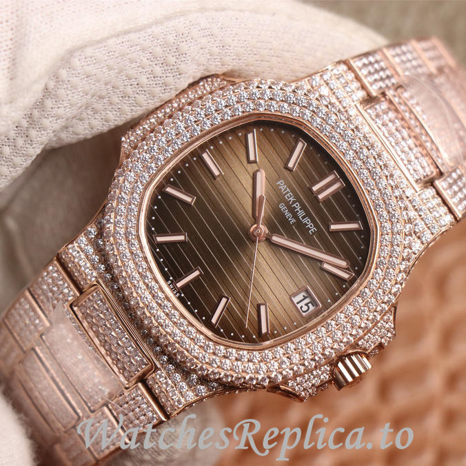 Patek Philippe Replica Nautilus 5711 Stainless steel strap 40MM - WatchesReplica.is