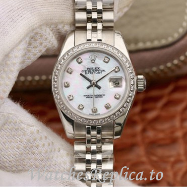Swiss Rolex Datejust Replica 279174 Stainless steel strap 28MM - WatchesReplica.is